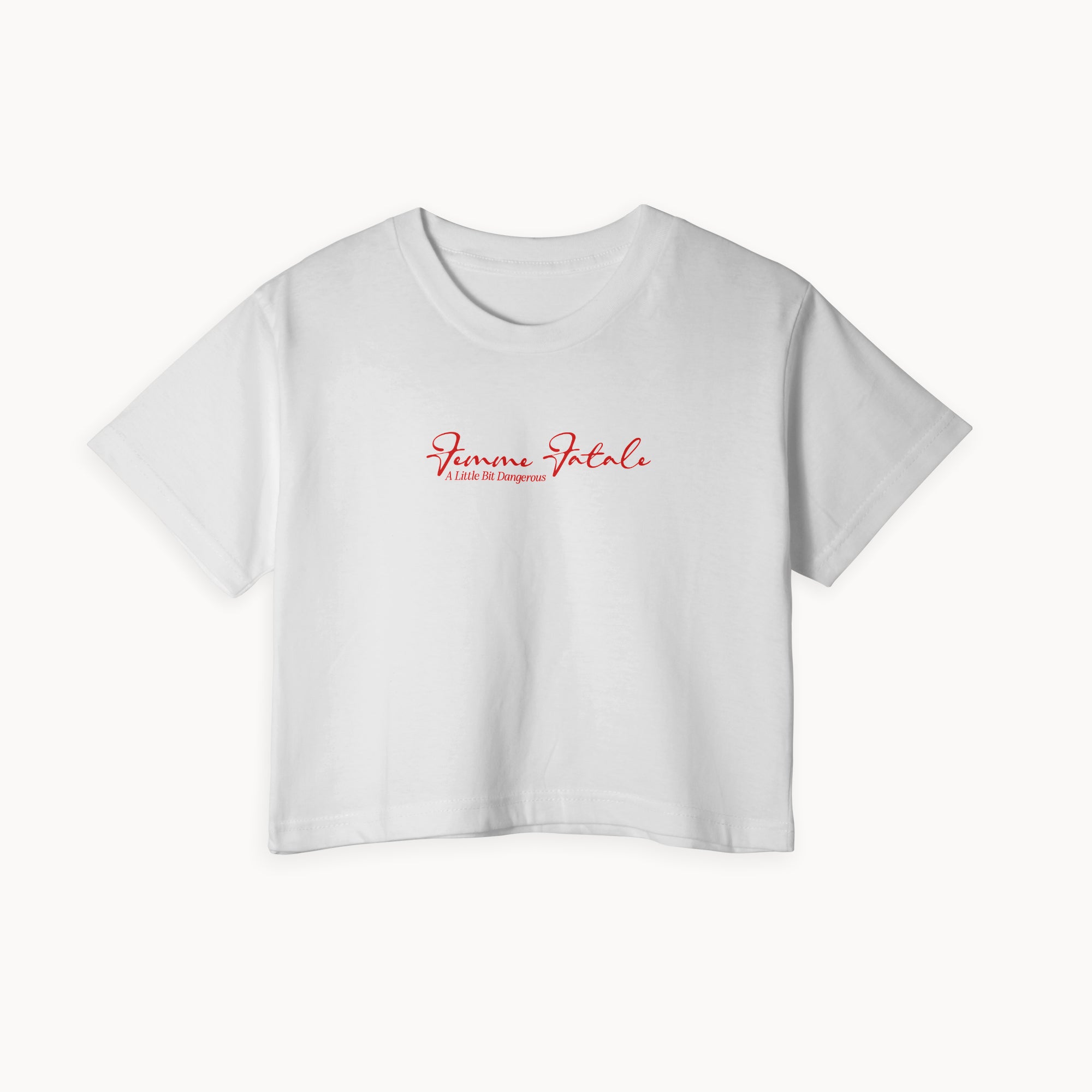 Femme Fatale | Crop T-Shirt