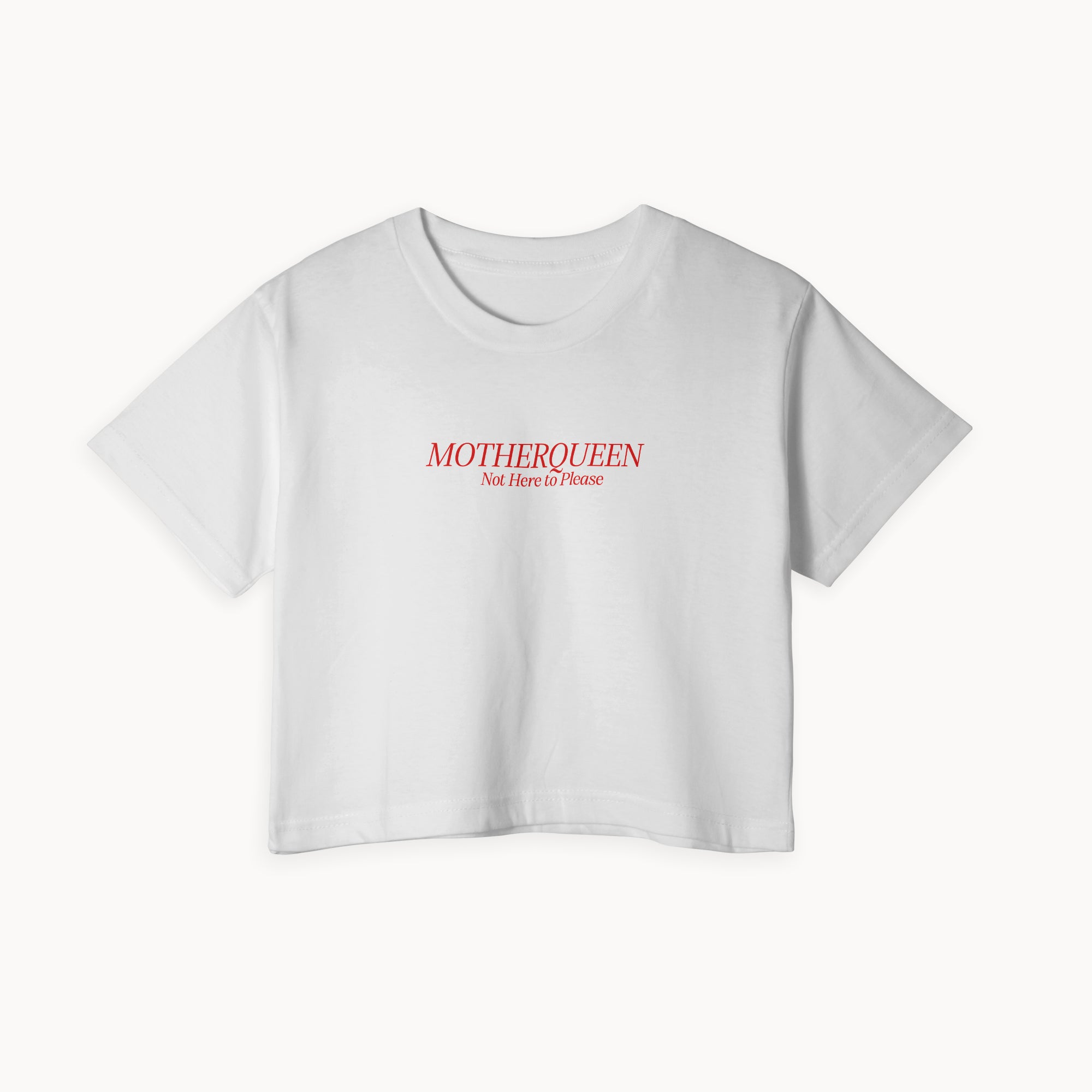 Mother Queen | Crop T-Shirt