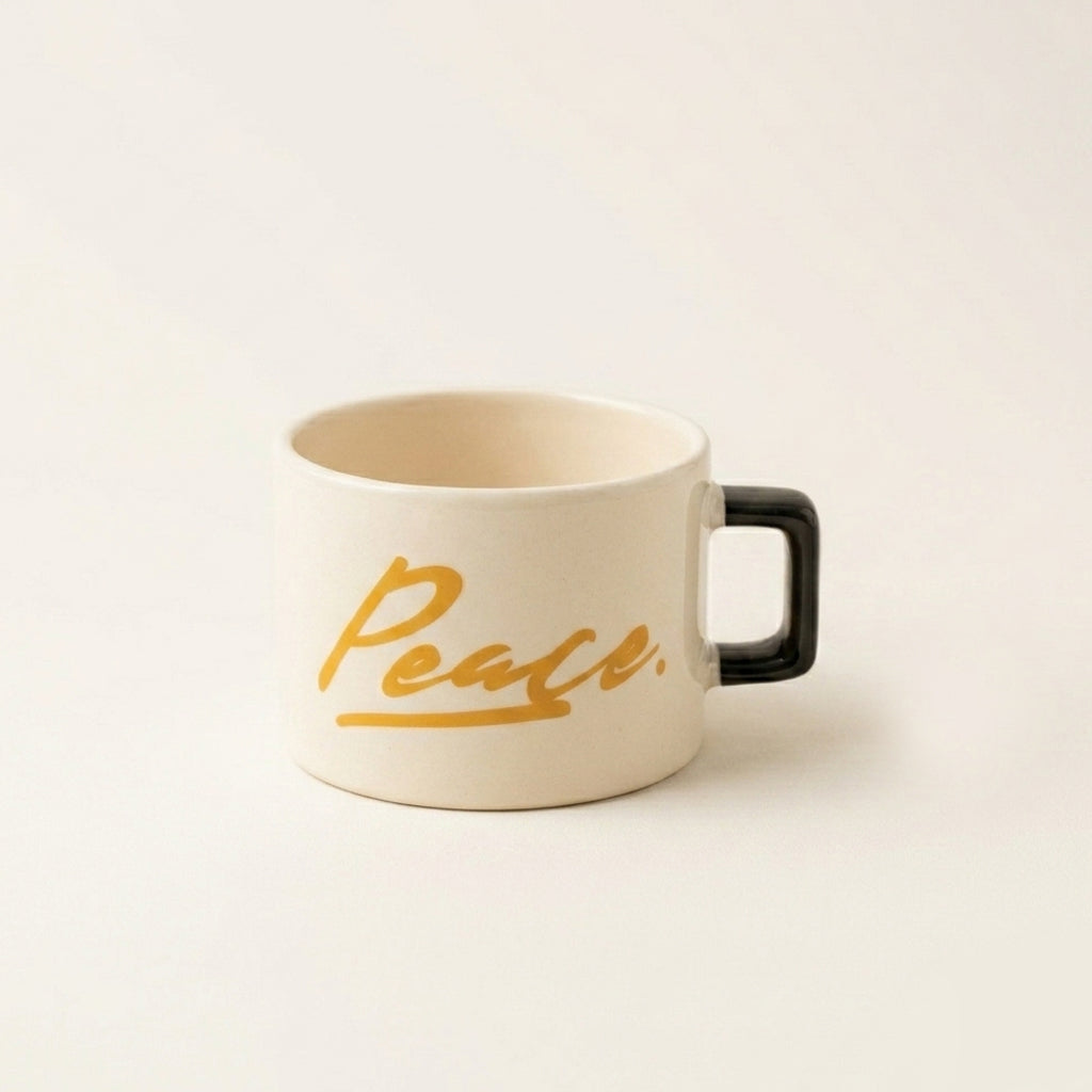 Peace | Seramik Kupa